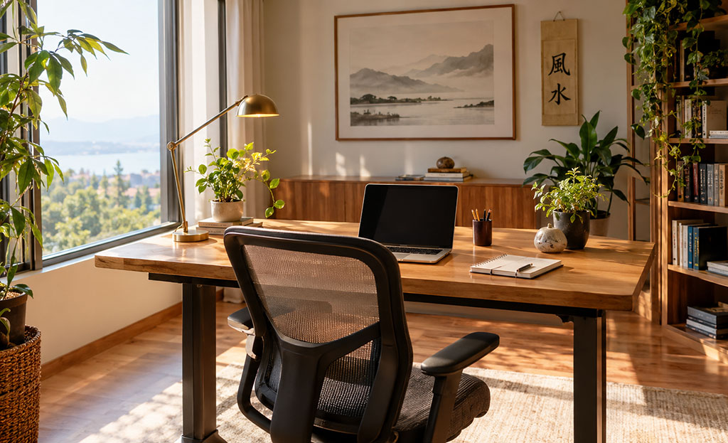 Feng Shui no Escritório em Casa: Como Trabalhar a Teu Favor
